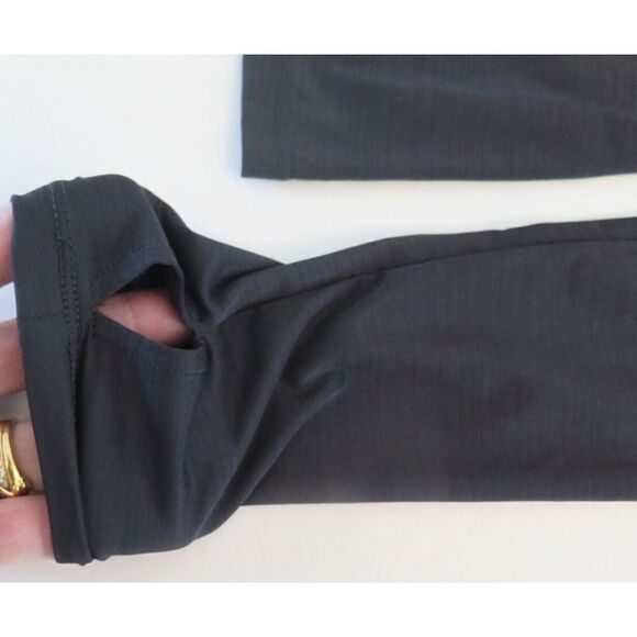 Fabletics LS2146119-0001 Women's Sz M Black Blake Dry-Flex Long Sleeve T-Shirt - Picture 4 of 6